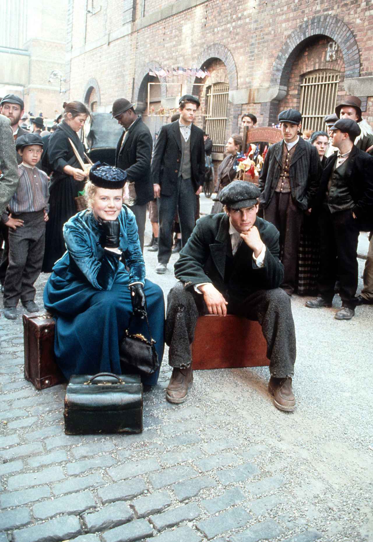 画像: 『遥かなる大地へ』で撮影合間にニコール・キッドマンと