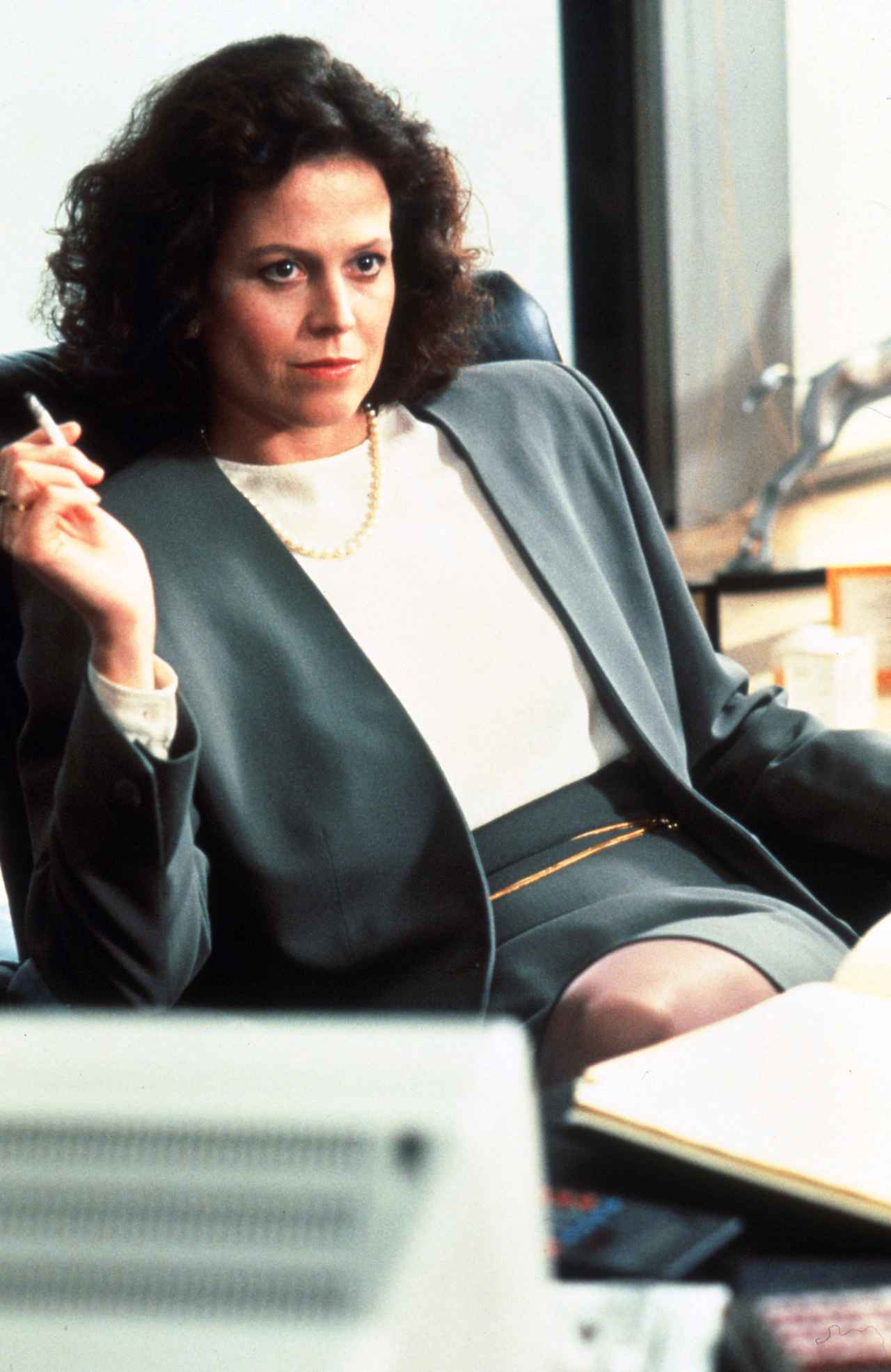 画像: キャサリン・パーカー(シガニー・ウィーヴァー) 『ワーキング・ガール』より