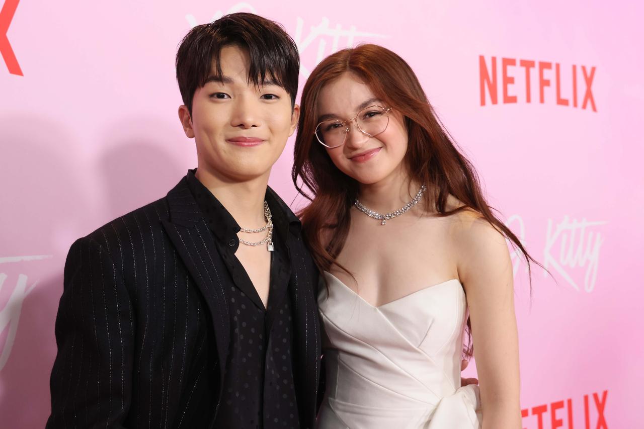 画像: チェ・ミニョンとアナ・キャスカート Photo by Rodin Eckenroth/Getty Images for Netflix