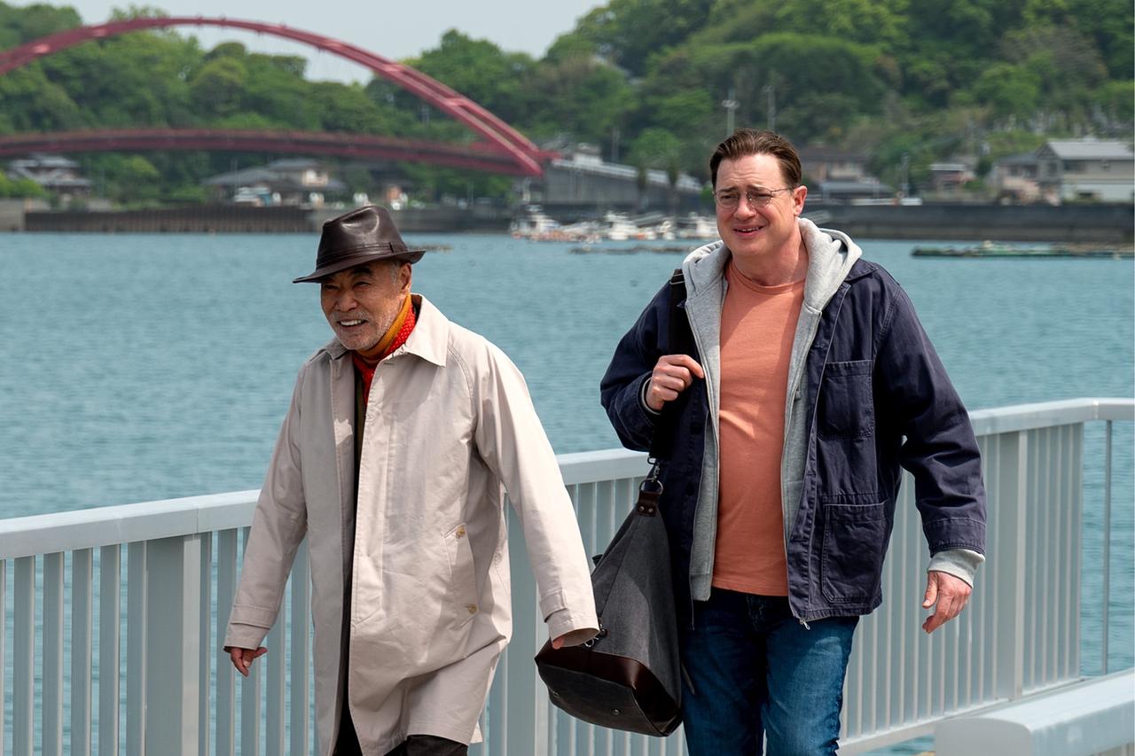 画像: 左:長谷川喜久雄(柄本明)