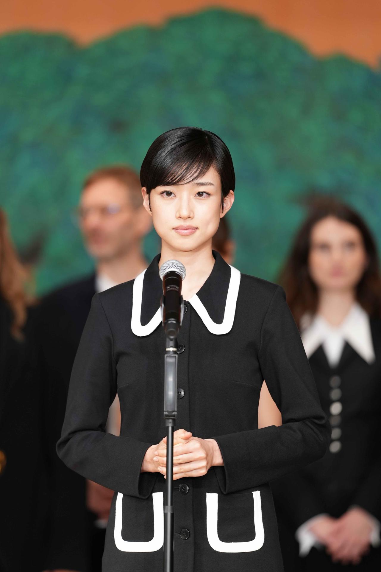 画像: アンバサダーとして来場した河合優実