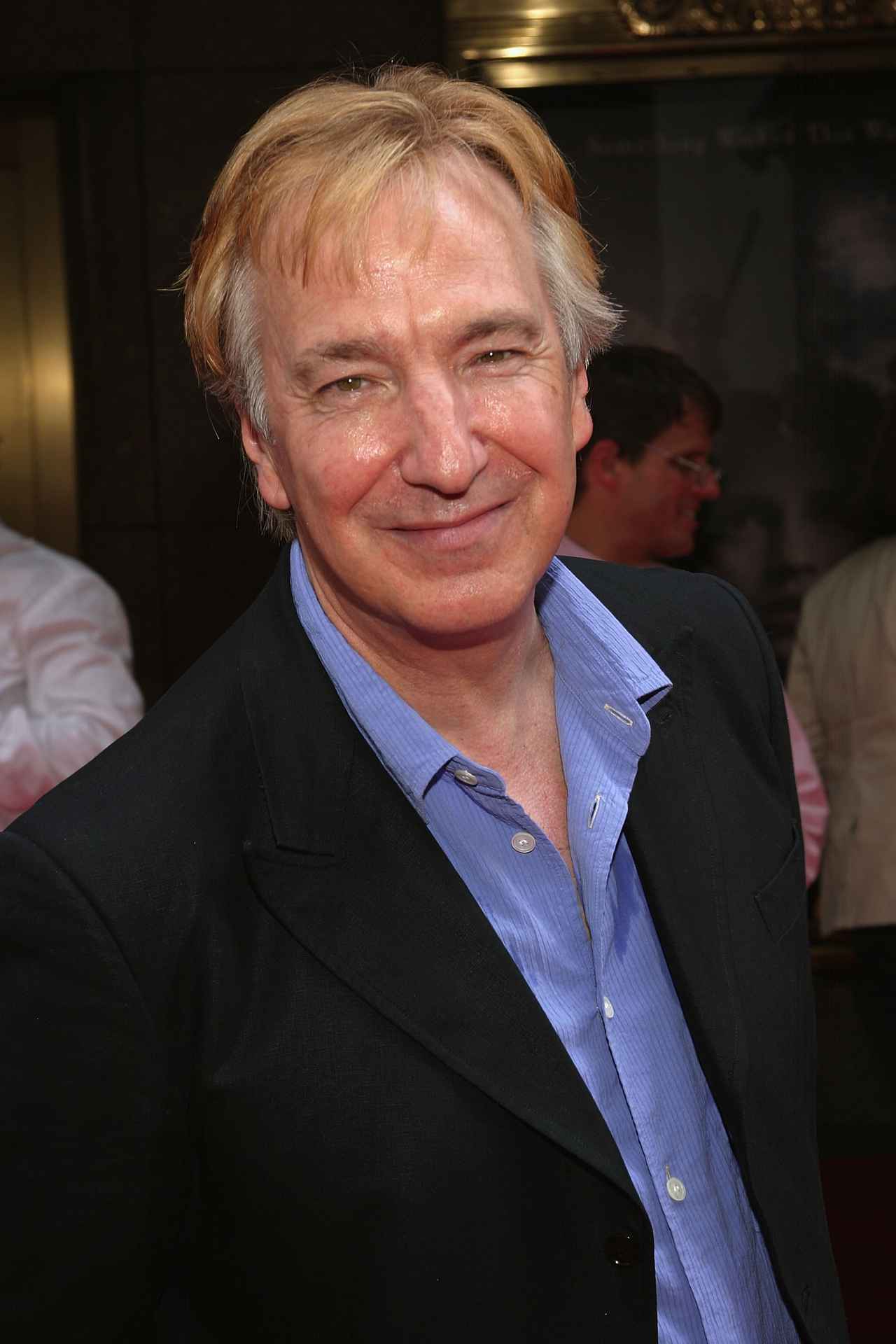 画像: スネイプ役のアラン・リックマン