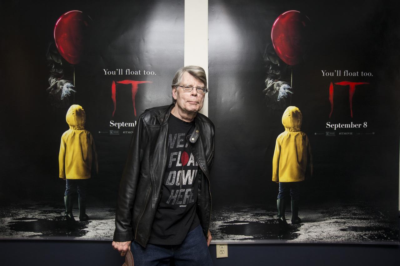 画像: 『IT／イット“それ”が見えたら終わり。』のプレミアに出席したキング