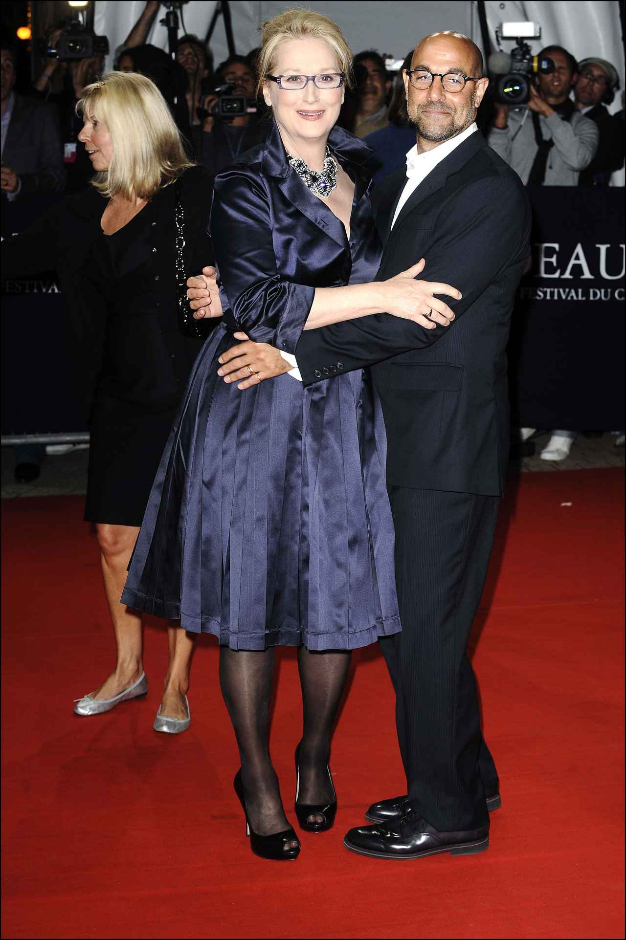 画像: メリルと再共演を果たした『ジュリー＆ジュリア』（09）のプレミアにて Photo by Alain BENAINOUS/Gamma-Rapho via Getty Images
