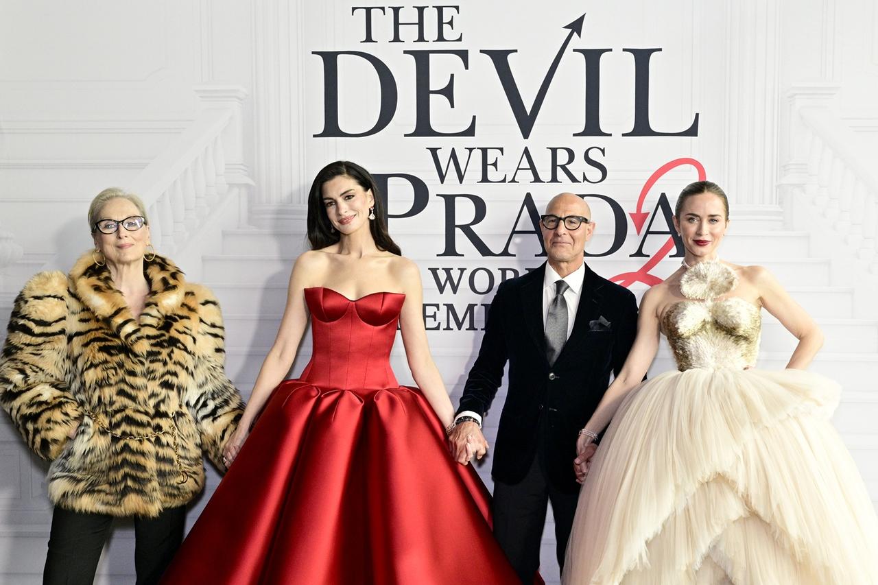 画像1: 『プラダを着た悪魔２』、ワールドプレミアがNYで開催！メリル、アン、エミリー、スタンリーに加えレディー・ガガも登場