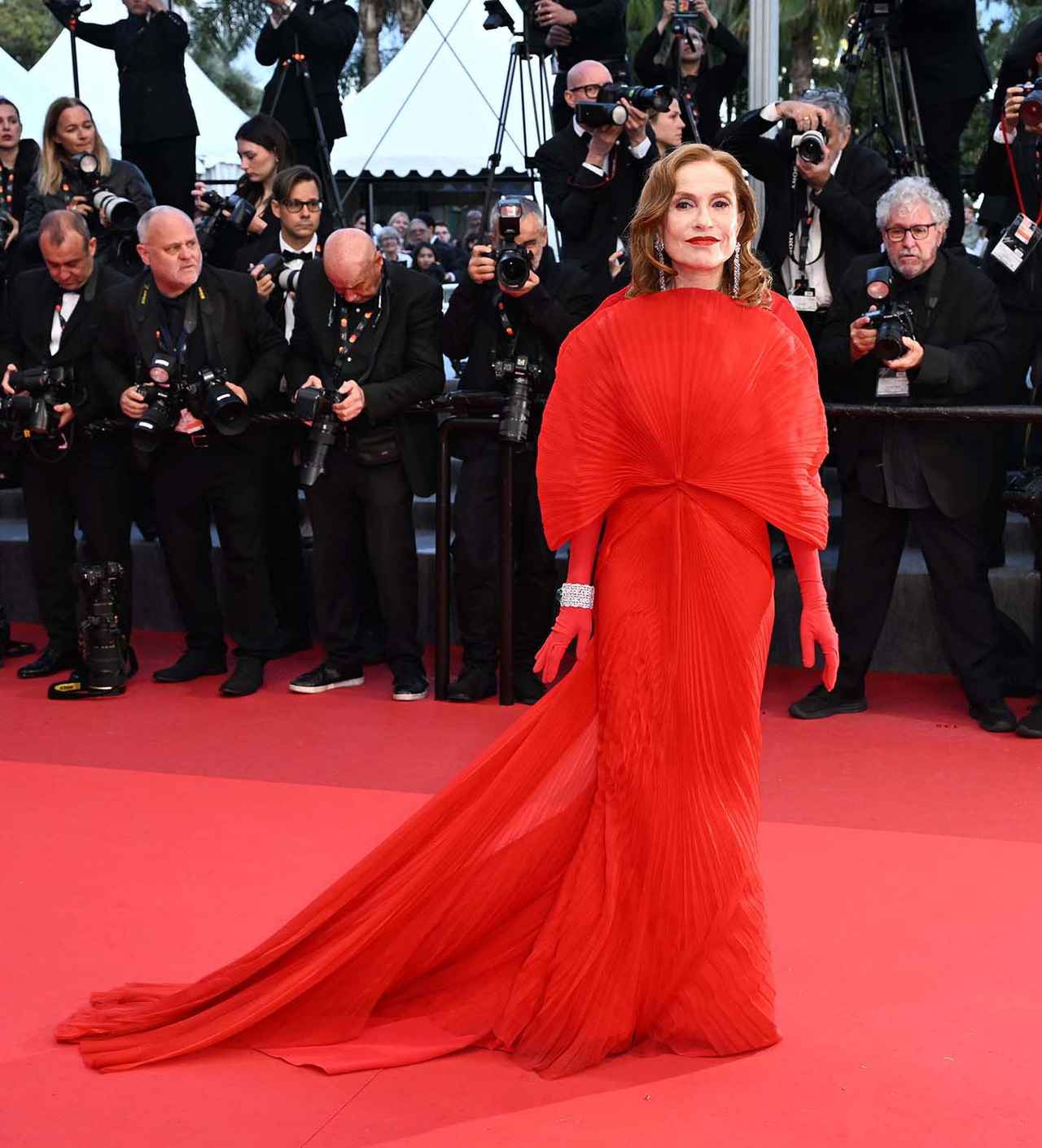 画像: イザベル・ユペール Photo by Kate Green/Getty Images