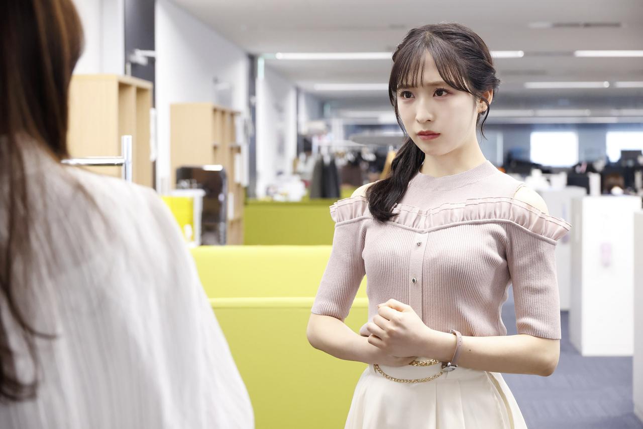 画像3: 小栗有以(AKB48):
ドラマ「ドライな同期の溺愛癖」インタビュー
このラブストーリーの中でスパイスになれていたらなと思います