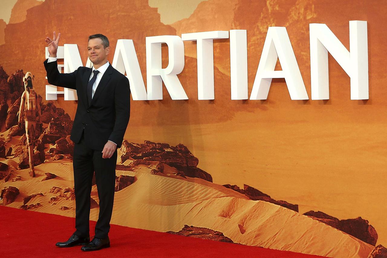 画像: 『オデッセイ』ヨーロッパプレミア参加時のマット Photo by Danny Martindale/WireImage