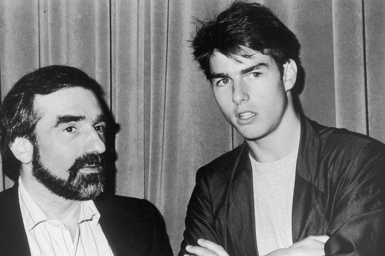 画像: 1986年、『ハスラー２』プレミア会見に出席したスコセッシ監督とトム Photo by Frank Edwards/Fotos International/Getty Images