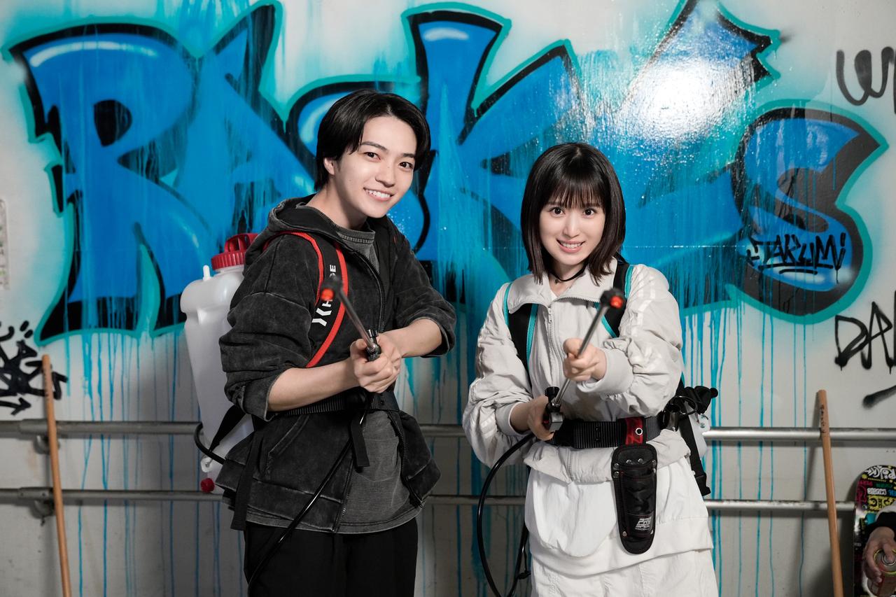 画像2: 西畑大吾&福本莉子、絶賛集まる“雨のシーン”の舞台裏が明らかに!『時給三〇〇円の死神』メイキング映像&写真解禁