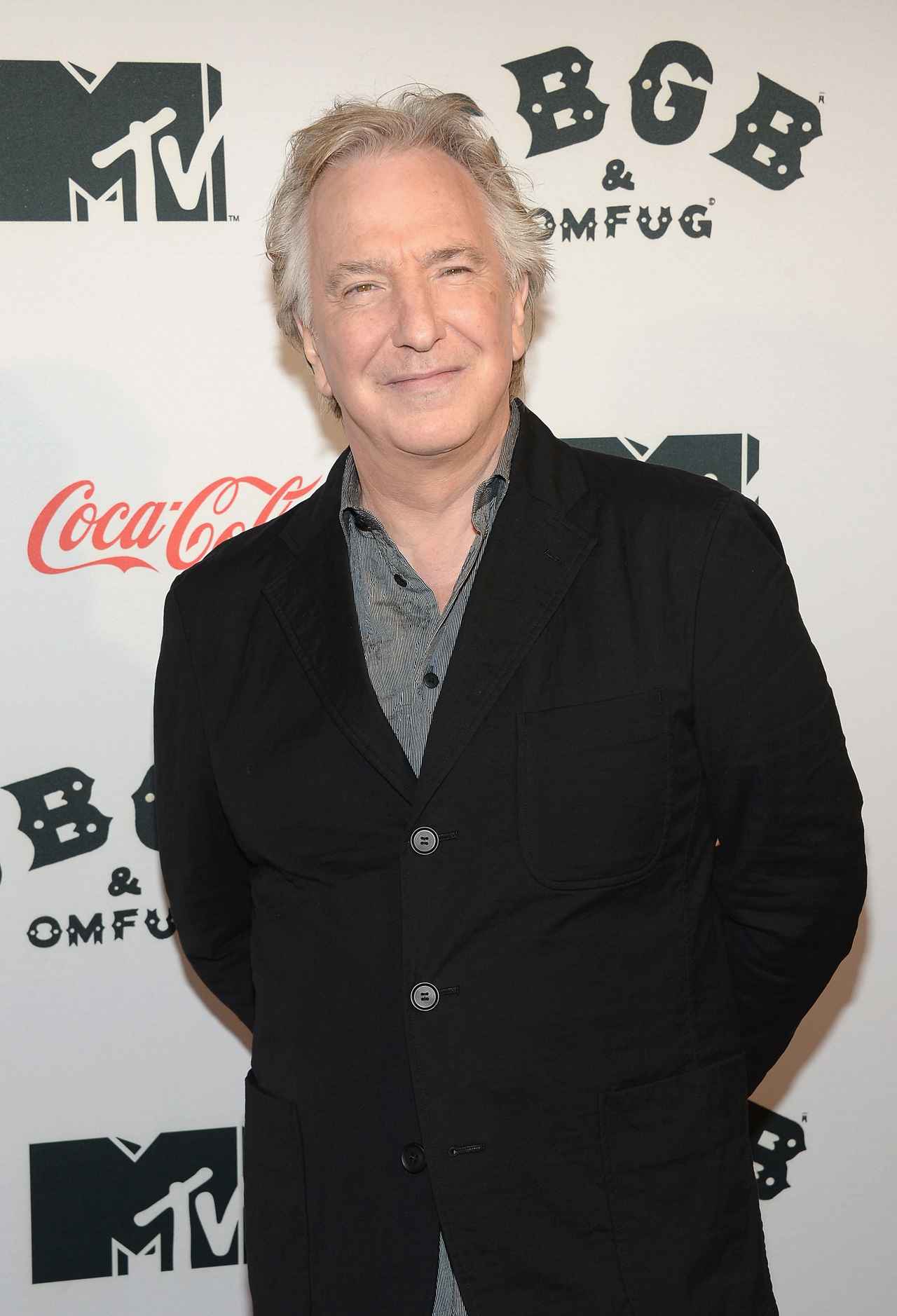 画像: 『CBCB』プレミアでのアラン・リックマン Photo by GettyImages