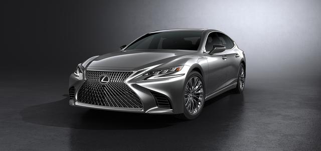画像: LS500(北米仕様)は全長×全幅×全高は5235×1900×1450mmで、ホイールベースは3125mmだ。
