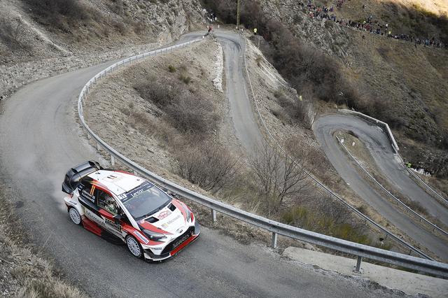 画像2: 【ラリー】トヨタ・ヤリスWRC。第1戦ラリーモンテカルロでWRC復帰戦で表彰台に立つ