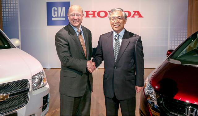 画像: 2013年7月、ホンダとGMは次世代燃料電池システムの共同開発に合意している。