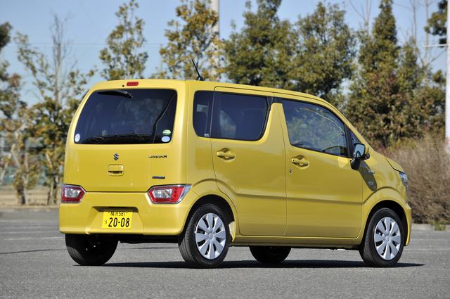 画像2: ワゴンR ハイブリッドFX(2WD)。車両価格117万7200円。