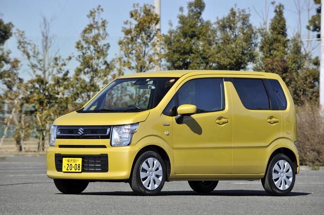 画像1: ワゴンR ハイブリッドFX(2WD)。車両価格117万7200円。
