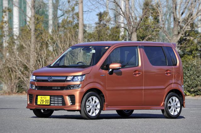 画像1: ワゴンR ハイブリッドFZ(2WD)。車両価格135万円。
