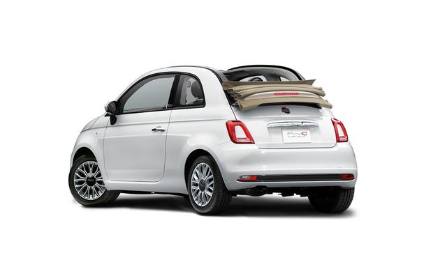 画像: フィアット500C スーパーポップ・チャオ (ボサノバホワイト 50台 )2,376,000円