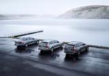 画像: 今回発表された3車種、左からS90、V90、V90クロスカントリー。