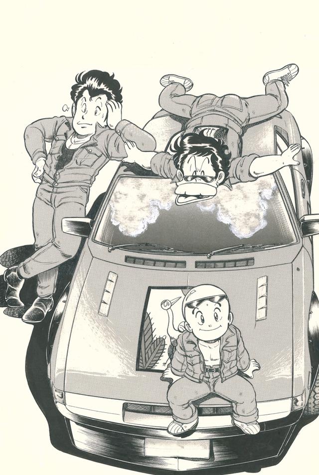 画像: レーシングジャケットやオーバーフェンダーは当時の街道レーサーたちのお約束だった。ⓒ次原隆二/NSP 1982