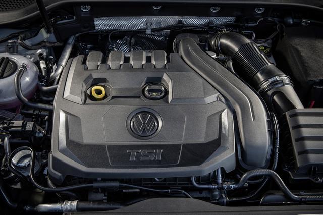 画像: VWが提唱するライトサイジングコンセプトに基づいて開発された新開発1.5TSIエンジン。