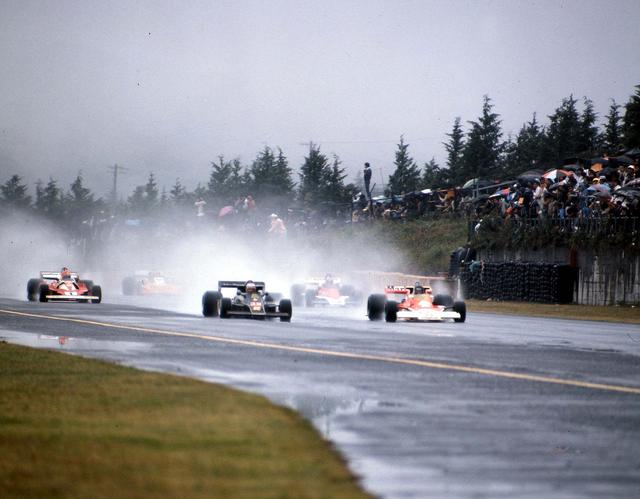 画像: 1976年F1世界選手権 イン ジャパン スタートシーン