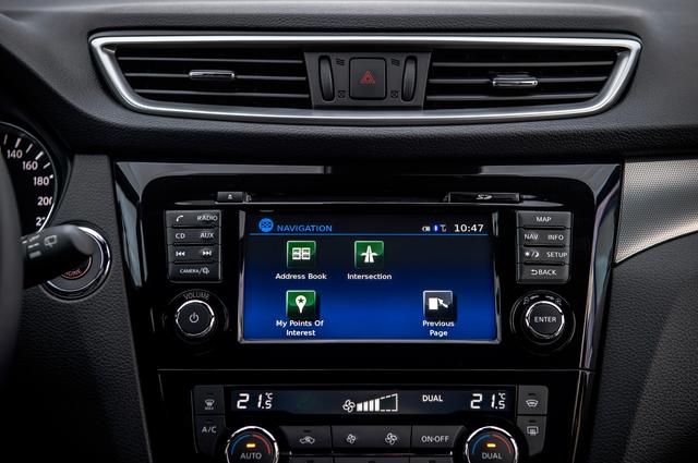 画像: 新しいユーザーインターフェースをが採用された「NissanConnect」。