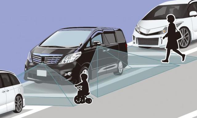 画像: SVS-120 を使えば死角を減らす効果もあり、駐車場などでの思わぬ事故の防止にも役立ちます。