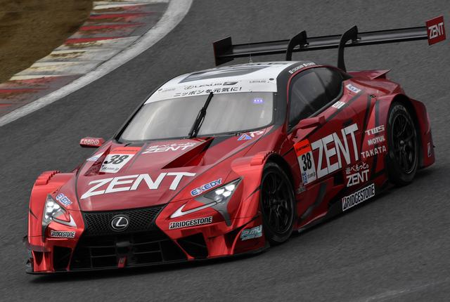 画像: 2位 ZENT CERUMO LC500 1'28.822
