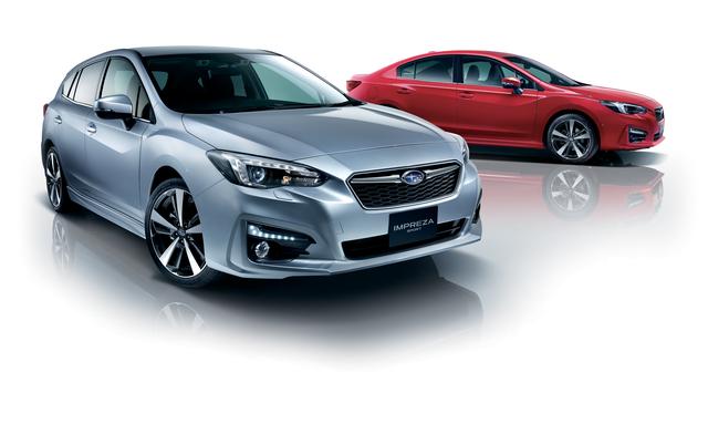 画像: スバル・インプレッサ SPORT(左)とインプレッサ G4。