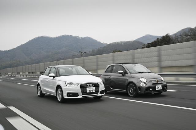 画像: 最小の「アウディ」A1は、アバルト595と対決。MINIとは使い勝手もチェックしてみました。