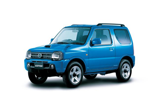 画像: マツダの AZ-OFFROAD。2代にわたり販売されました。