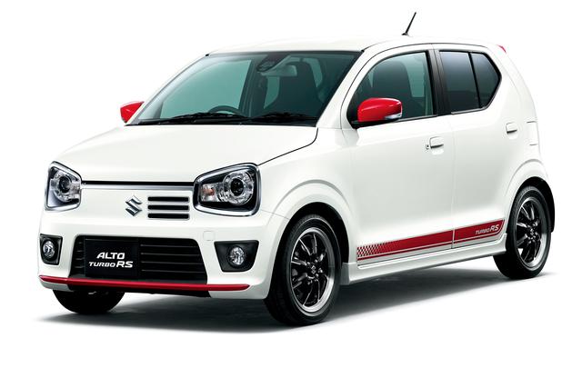 画像: 2015年に登場したアルト ターボRS。トランスミッションは 5速AMT(AGS)を採用。