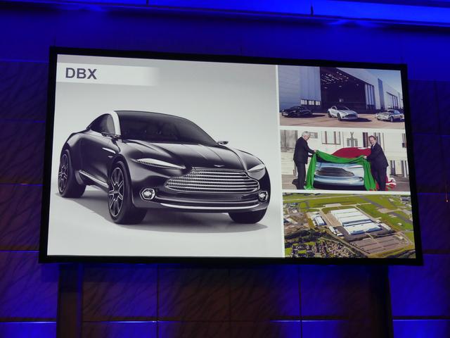 画像: アストンマーティンのSUVコンセプトである“DBX”。