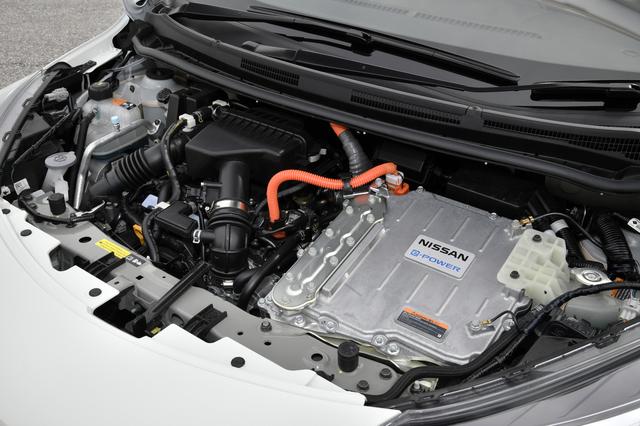 画像: パワー/トルクのスペックはノーマルのノートeパワーと一緒だが、コンピュータのプログラムが異なる。