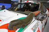 画像: 渡河用のシュノーケルやアウターミラー前にウイングライトも装着されていた。