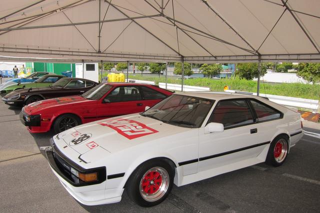画像: 漫画「よろしくメカドック」登場車両の実車も展示されている。