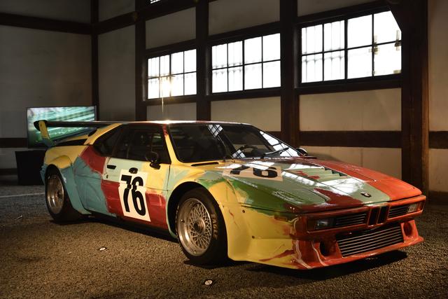 画像: 「BMW ART CAR (BMW M1)」。ポップアートの巨匠アンディ・ウォーホル氏によるBMWアートカー、世界に一台の実車を展示する。