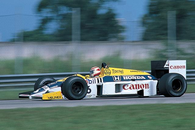 画像: Williams FW11(1986年)/展示・デモンストレーションラン予定。1000馬力を超えるHondaのV6ターボエンジンを搭載したマシン。ナイジェル・マンセルが5勝、ネルソン・ピケが3勝を記録し、3度目となるコンストラクターズチャンピオンを獲得した。