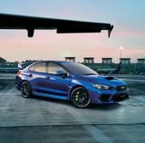 画像: WRX STI タイプS WRブルーパール 大型リアスポイラー装着車(メーカー装着オプション)