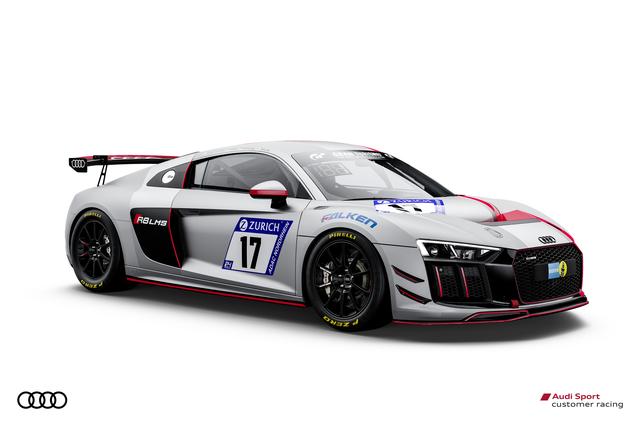 画像: アウディスポーツ チームフェニックスからのエントリー。R8 LMS GT4。