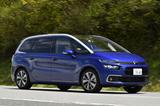 画像: 試乗したモデルは、グランドC4ピカソ シャインブルーHDi(380万円)。