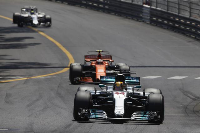 画像: 予選13位から7位まで順位を上げたハミルトン。モナコではこれが精一杯だった。