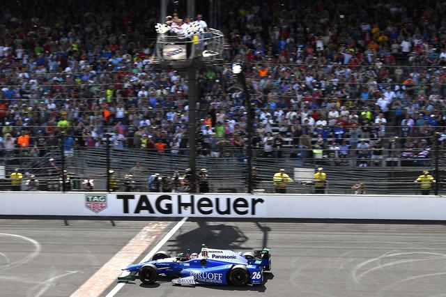 画像: インディ500で優勝した佐藤琢磨(Andretti Autosport)のマシン。