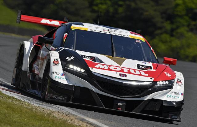 画像: NSX勢で唯一ヨコハマタイヤを履く16号車MOTUL MUGEN NSX-GT