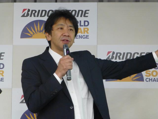 画像: ソーラーカー開発の専門家、東海大学工学部 電気電子工学科、木村英樹教授。長年、東海大チームのチーム監督を務める。