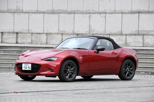 画像: 現行型ロードスター(ND)のソフトトップモデル。