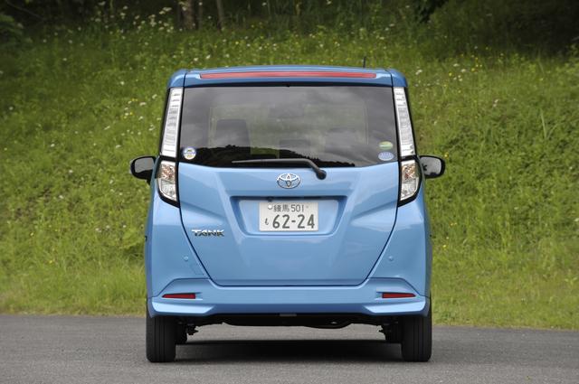 画像: トヨタ タンクのボディサイズは全長3700×全幅1670×全高1735mm。