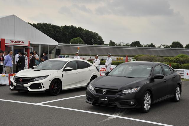 画像: Honda Meeting 2017の主役たち。「ダイナミック スタディ」は、存在感でもタイプRに負けていなかった