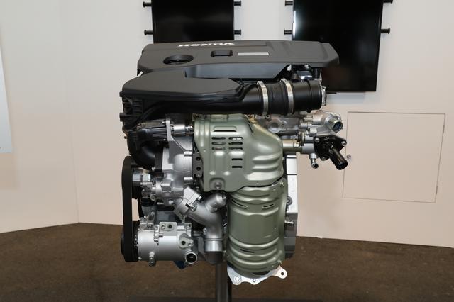 画像: シビックタイプRと同じエンジン形式(K20C)だが、新型アコードの車格に合わせ、ごく低速域からもりもりとトルクを発生するセッティングになっているようだ。